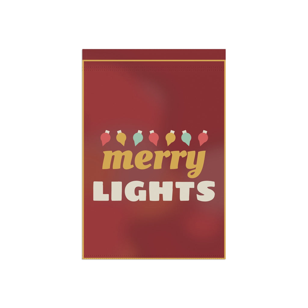 Merry Lights Garden Flag
