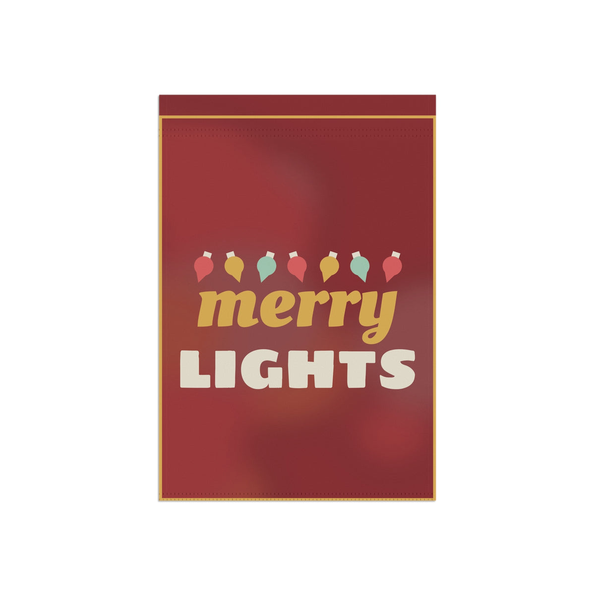 Merry Lights Garden Flag