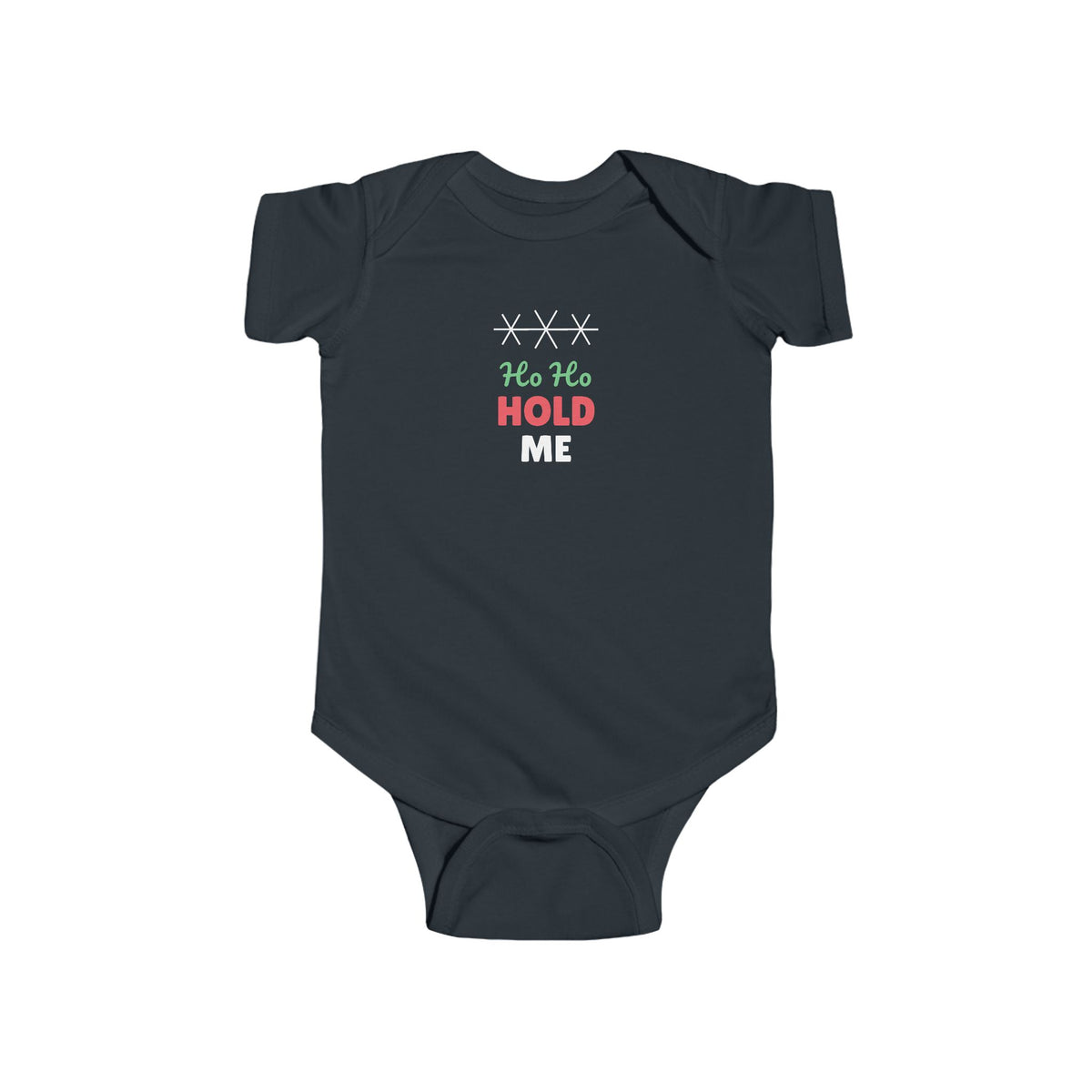 Ho Ho Hold Me Christmas Baby Onesie – Baby's First Christmas gift, photo 4