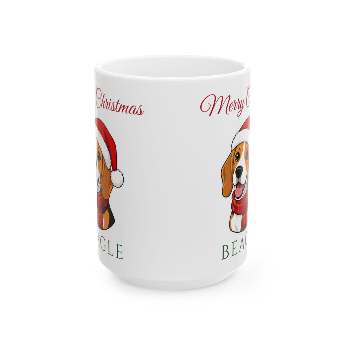 Beagle Dog Christmas Mug