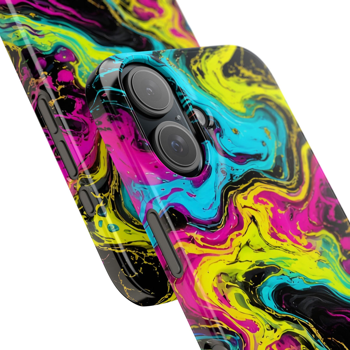 Neon Marble Abstract Phone Case