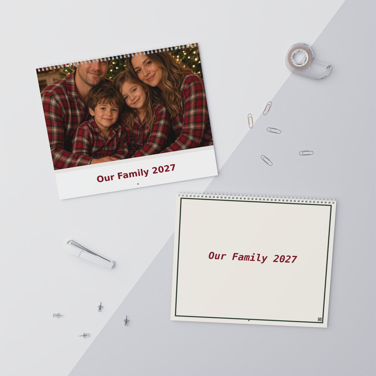 Custom Family Photo Calendar 2027 – personalized gift, photo 7