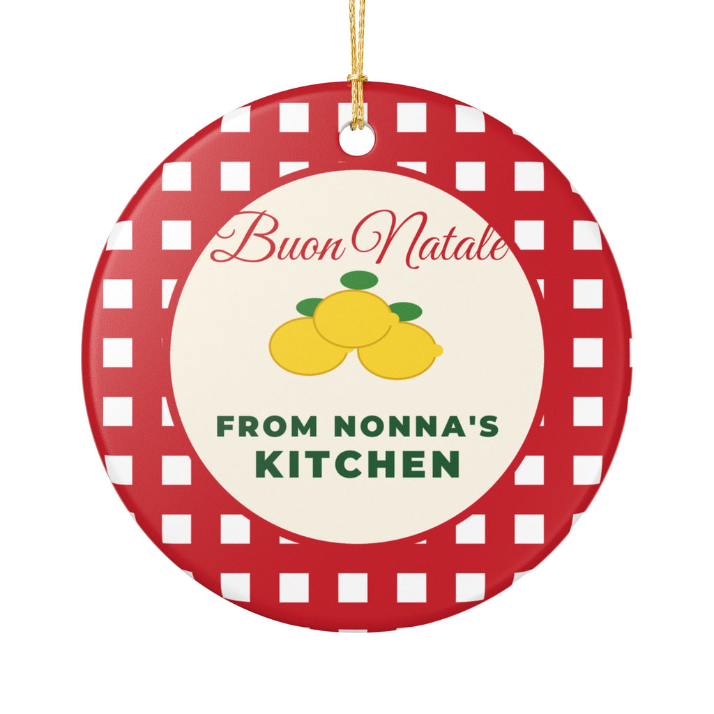 Buon Natale From Nonna's Kitchen Ornament – Gifted Porch, view 2
