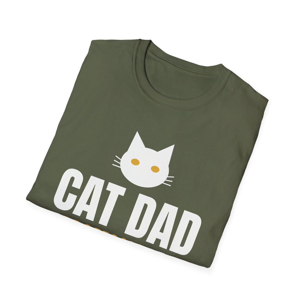 Cat Dad Professional Lap Provider Funny Cat Lover T-Shirt Gift for Men Tee – Gifted Porch