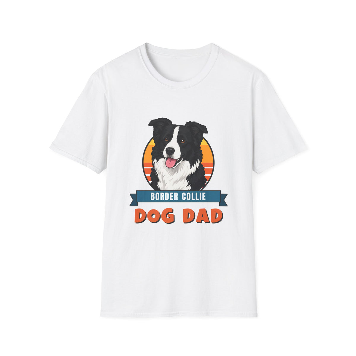 Border Collie Dog Dad Shirt