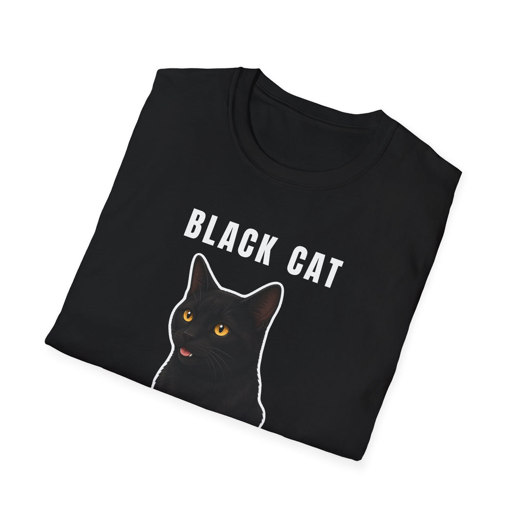 Black Cat Dad Shirt