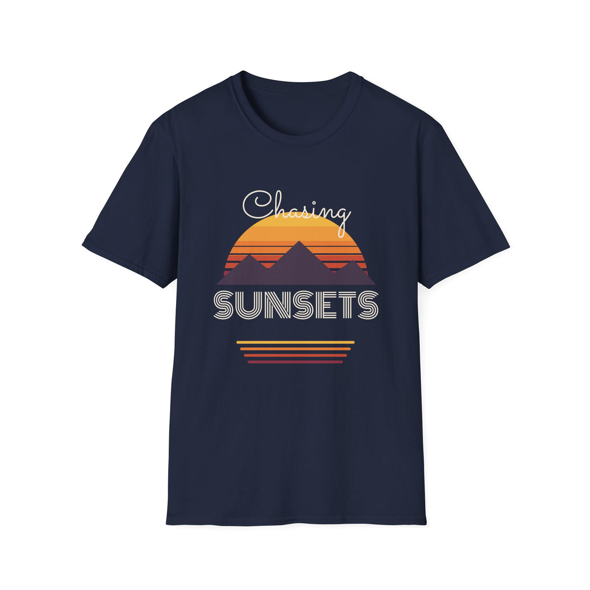 Chasing Sunsets Retro Tee