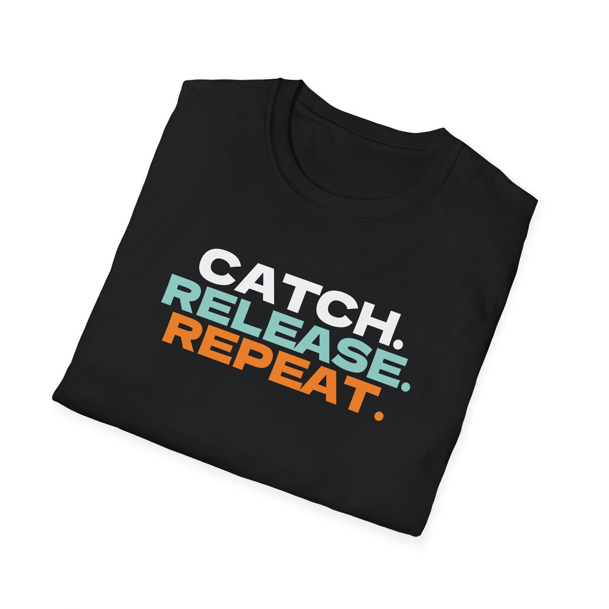 Catch Release Repeat Fishing T-Shirt – Gifted Porch, view 8
