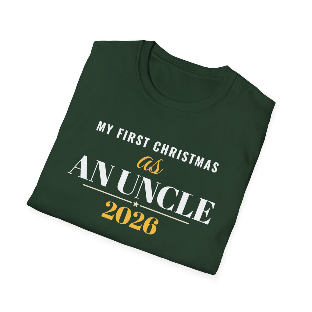 First Christmas As An Uncle 2026 T-Shirt – Gifted Porch, view 13