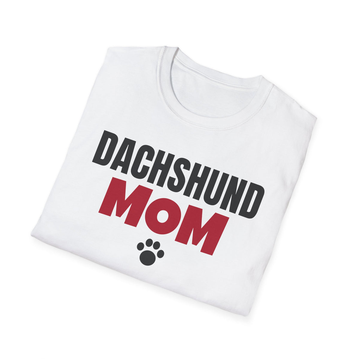 Dachshund Mom T-Shirt Wiener Dog Lover Paw Print Gift Tee For Her – Gifted Porch