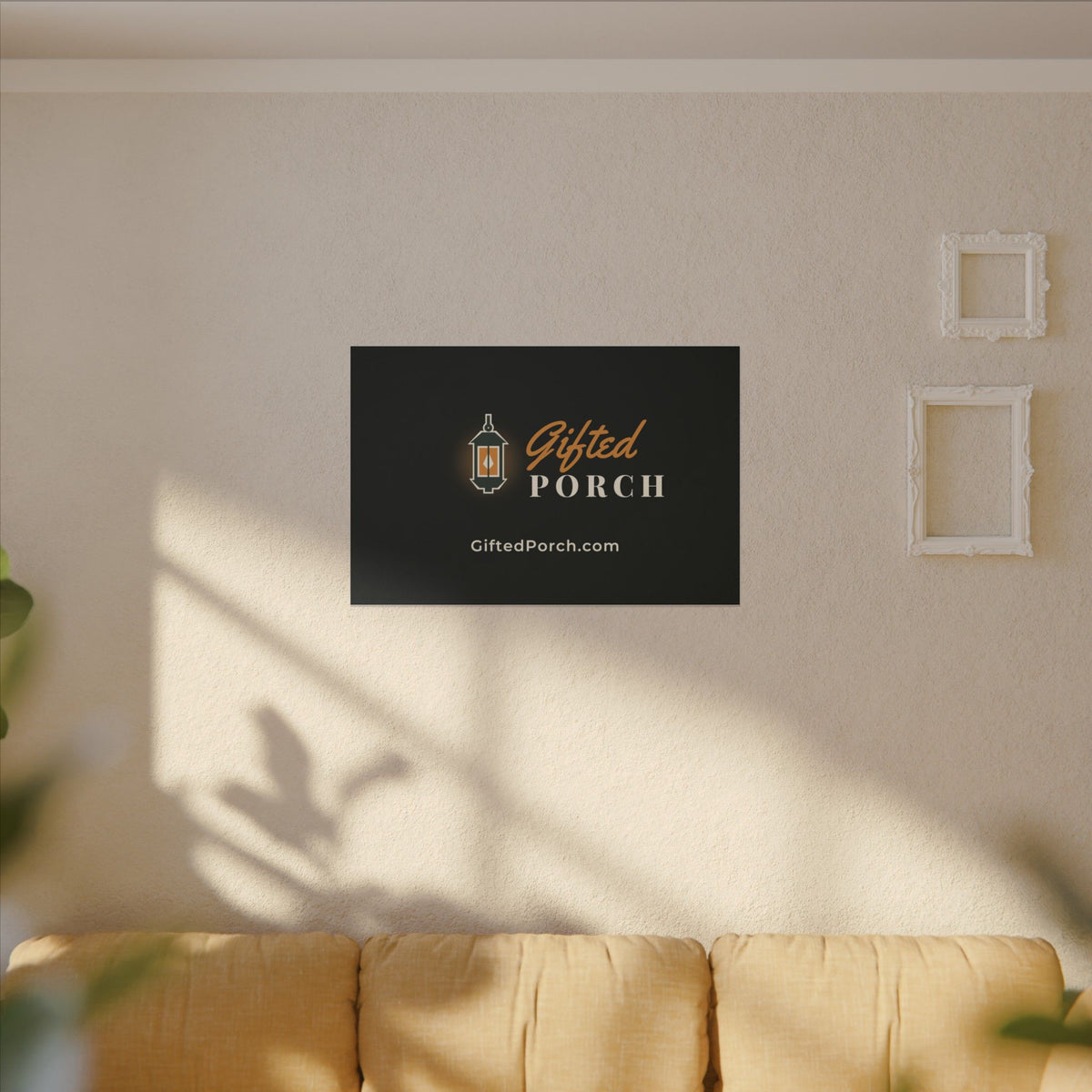 Gifted Porch Canvas Wall Art