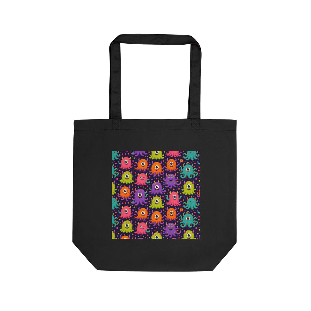 Weird Creatures Abstract Art Tote Bag