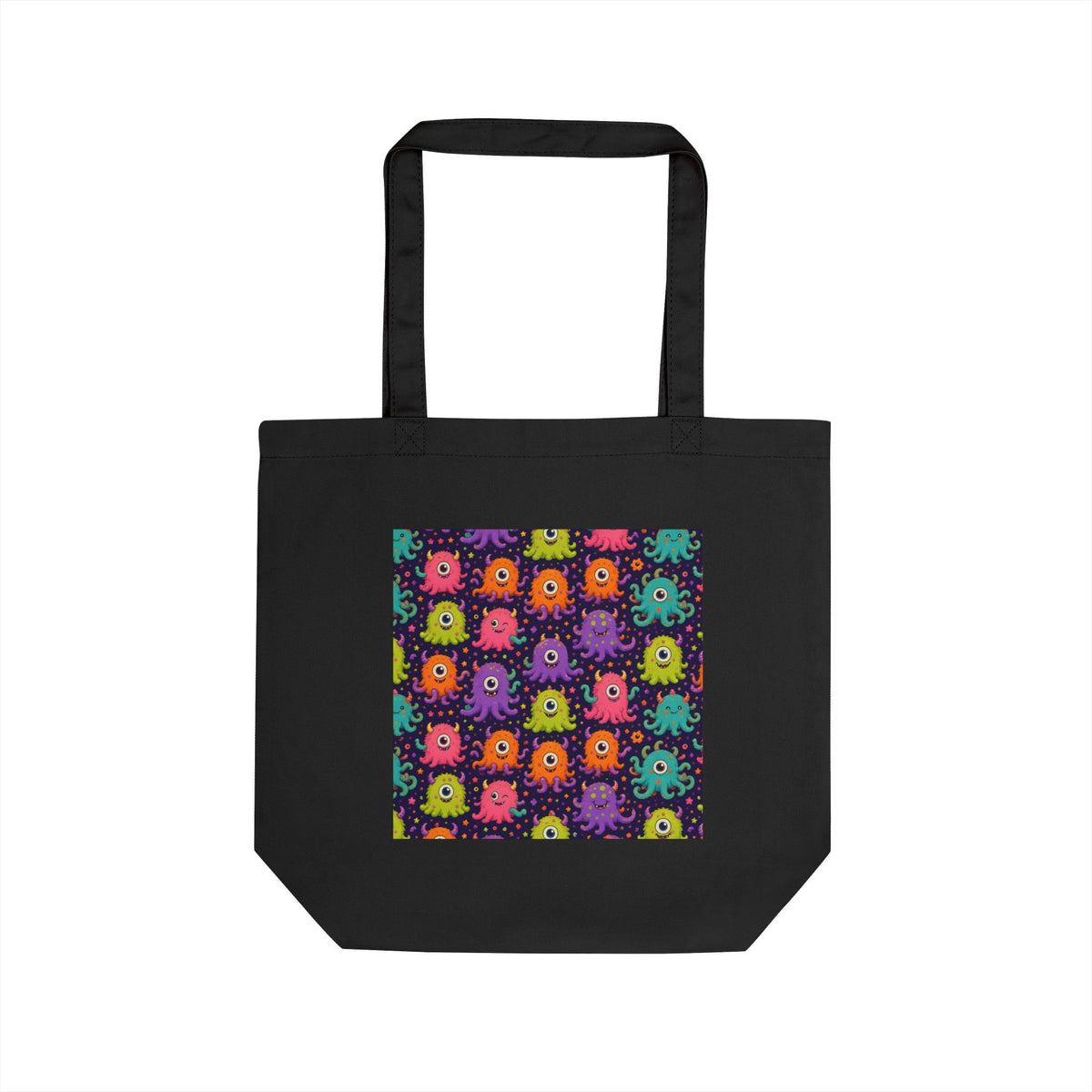 Weird Creatures Abstract Art Tote Bag