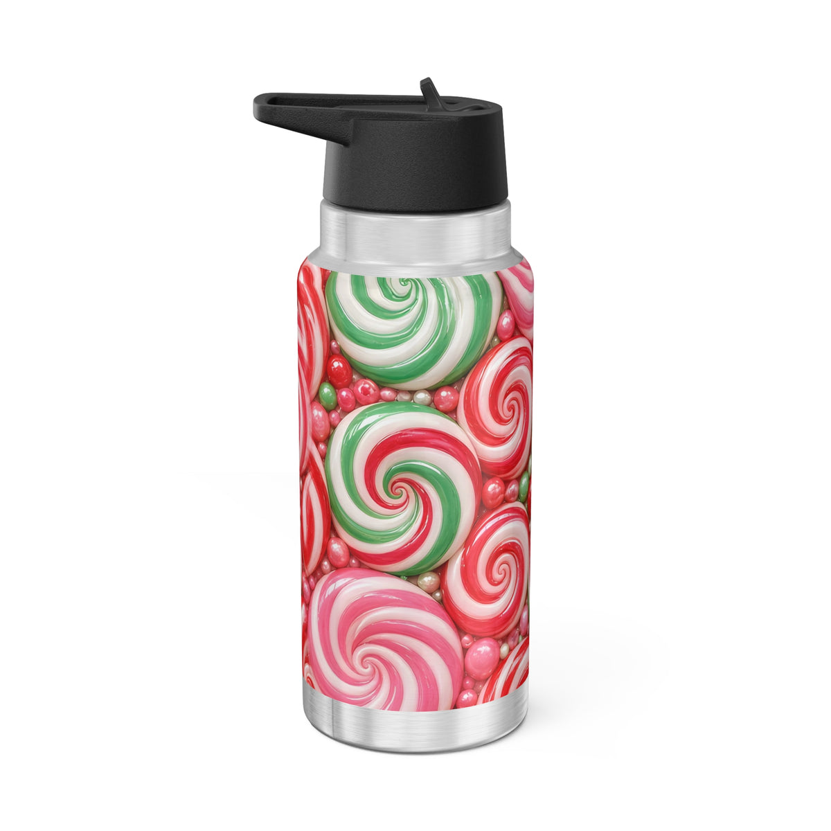 Peppermint Swirls 32oz Tumbler