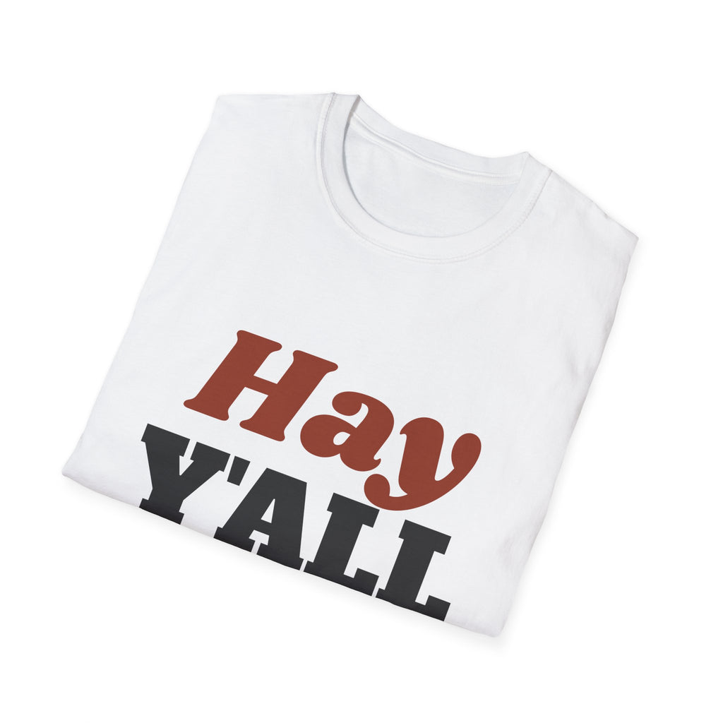 Hay Y'all Funny Country T-Shirt – Gifted Porch, view 5