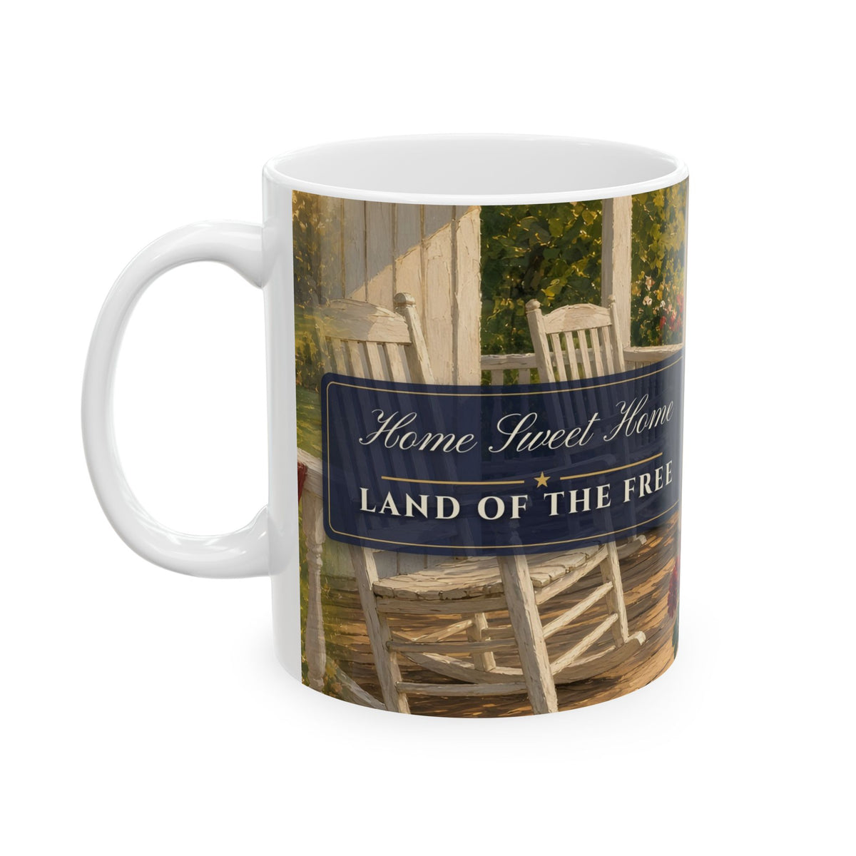 Americana Porch Mug