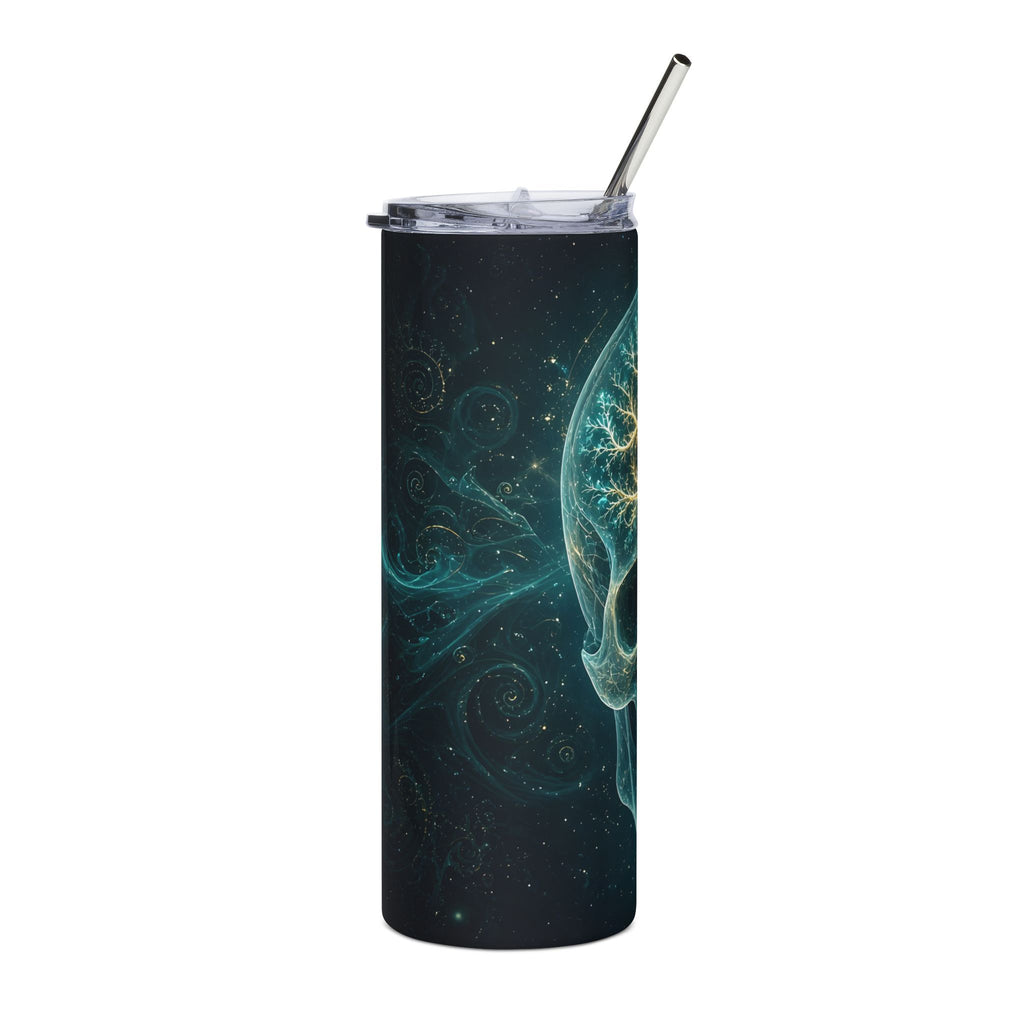 Fractal Skull 20oz Tumbler