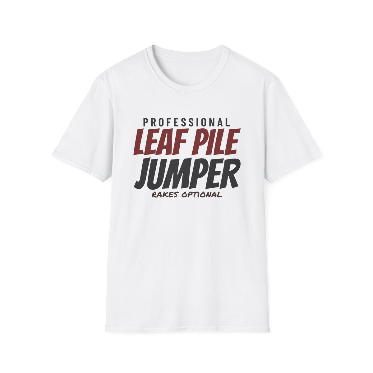 Professional Leaf Pile Jumper Funny Fall T-Shirt – Gifted Porch, view 1