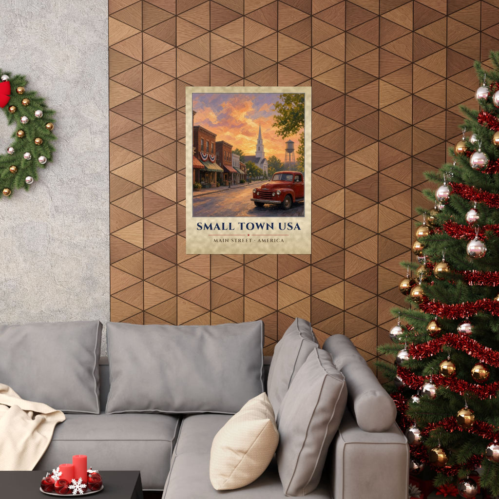 Small Town USA Poster