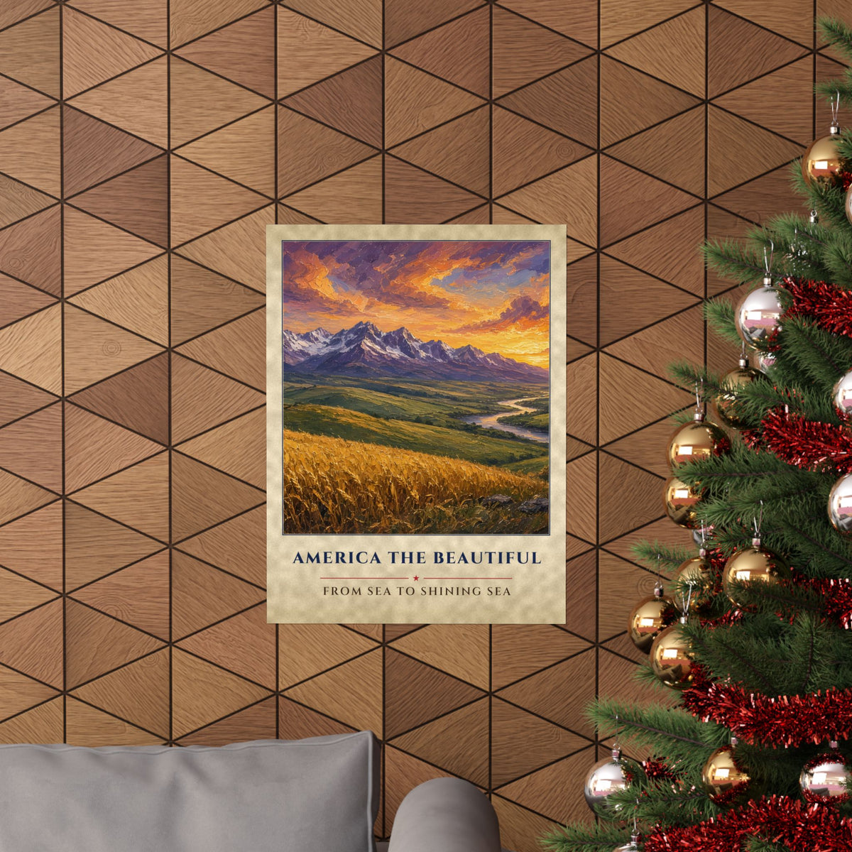 America the Beautiful Poster