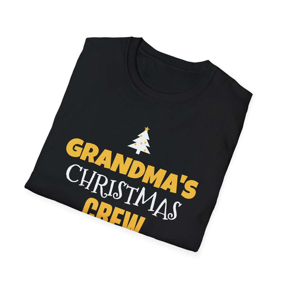 Grandma's Christmas Crew T-Shirt Family Matching Grandkids Holiday Gift Tee – Gifted Porch
