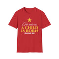 For Unto Us A Child Is Born Isaiah 9:6 Christmas T-Shirt – Gifted Porch, view 4