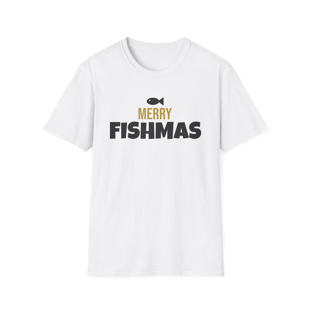 Merry Fishmas Funny Fishing Christmas T-Shirt Fisherman Holiday Gift Tee – Gifted Porch