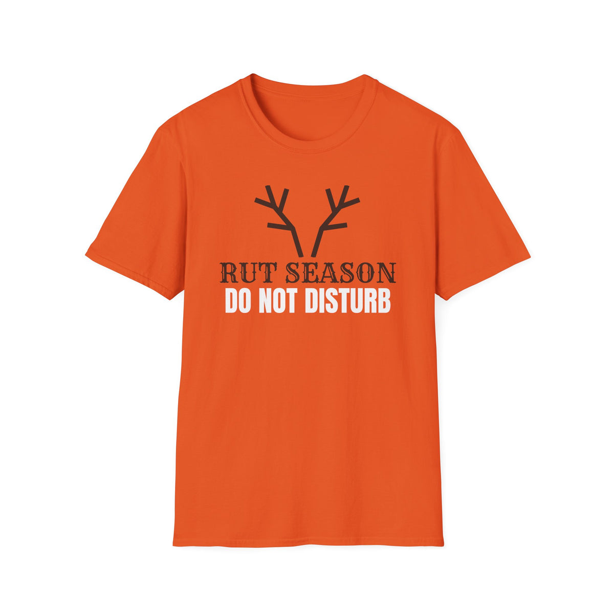 Rut Season Do Not Disturb Deer Hunting T-Shirt – Gifted Porch, view 4
