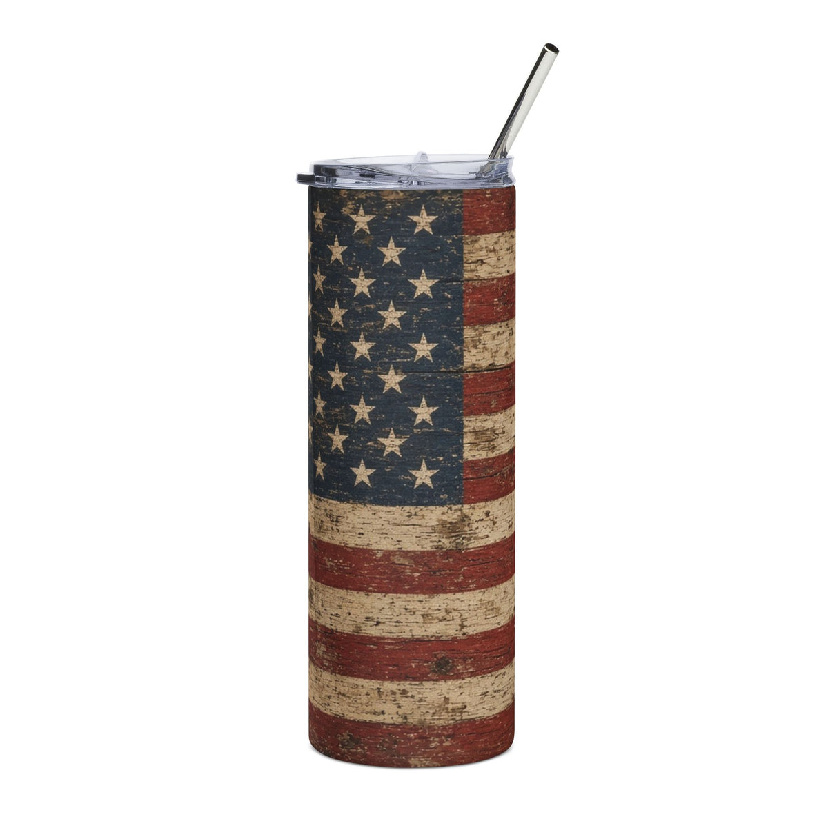 Rustic American Flag 20oz Tumbler