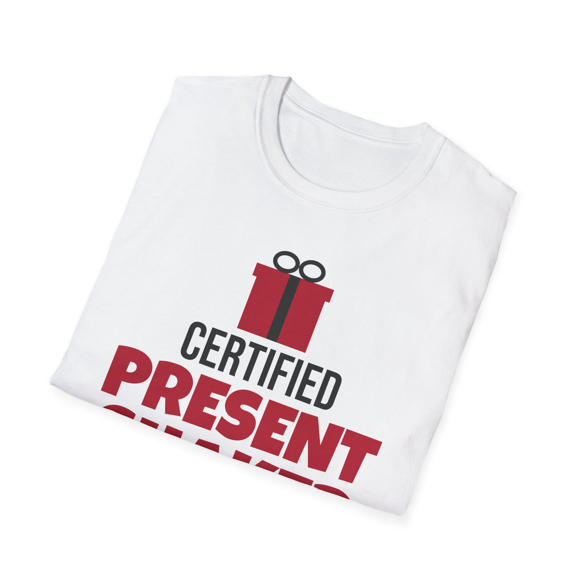 Certified Present Shaker Funny Christmas T-Shirt – Gifted Porch, view 7
