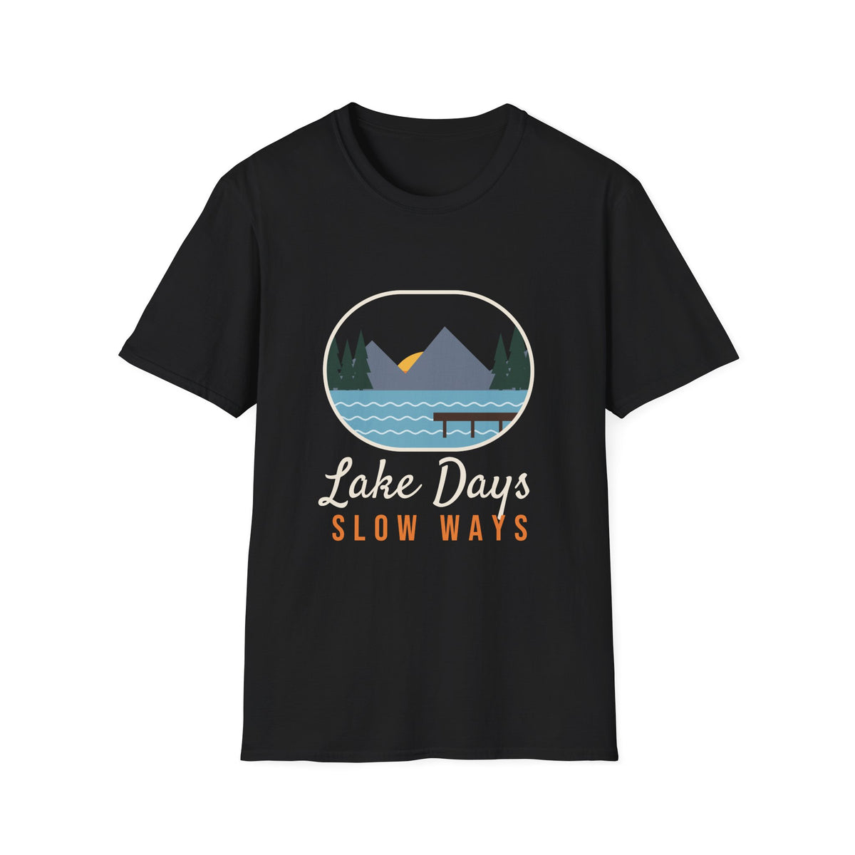 Lake Days Slow Ways Tee