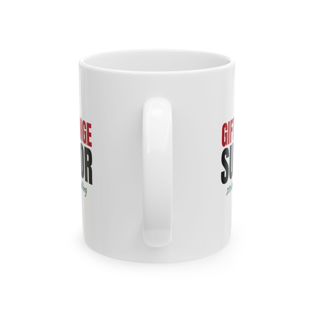 Gift Exchange Survivor Funny Christmas Mug – Gifted Porch, view 4