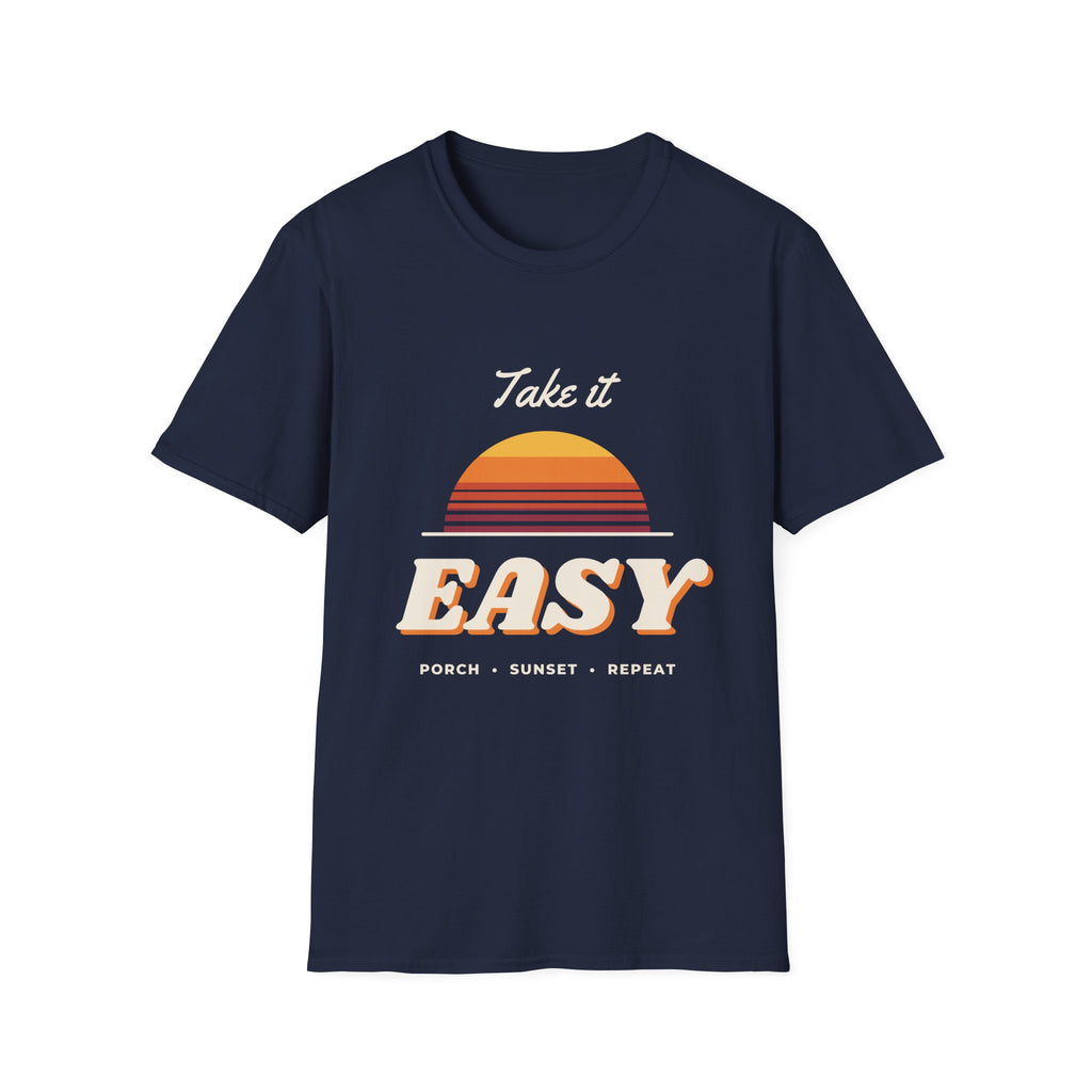 Take It Easy Retro Sunset Tee