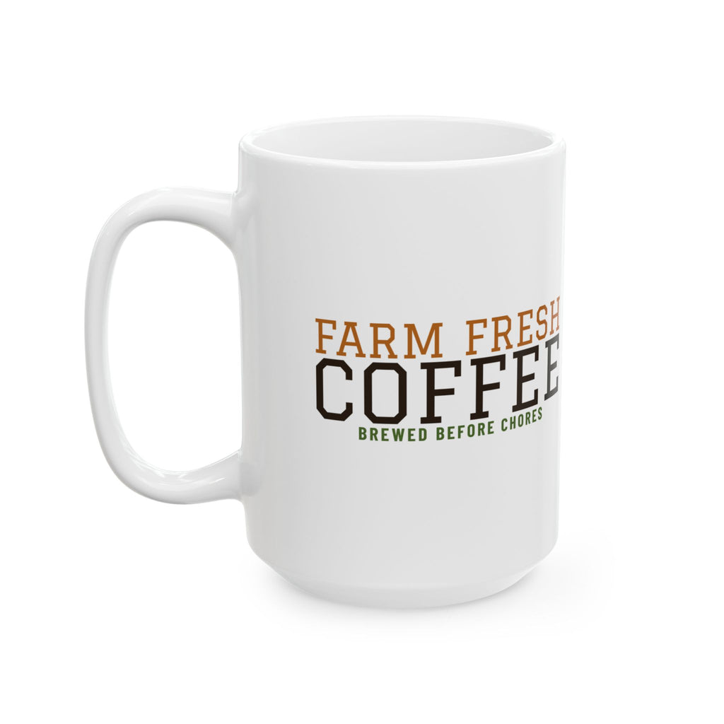 Farm Fresh Coffee Farmhouse Mug Country Kitchen Gift – Gifted Porch, view 7