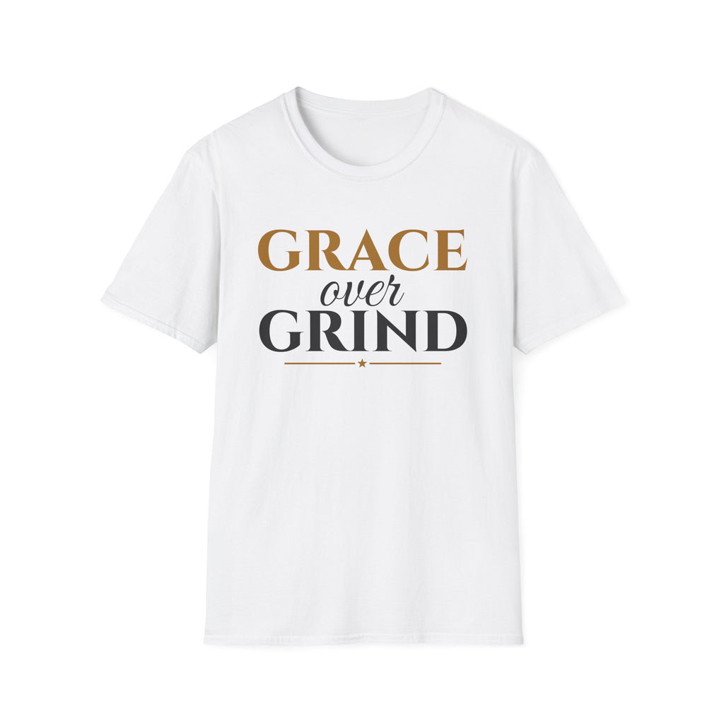 Grace Over Grind Christian T-Shirt – Gifted Porch, view 1