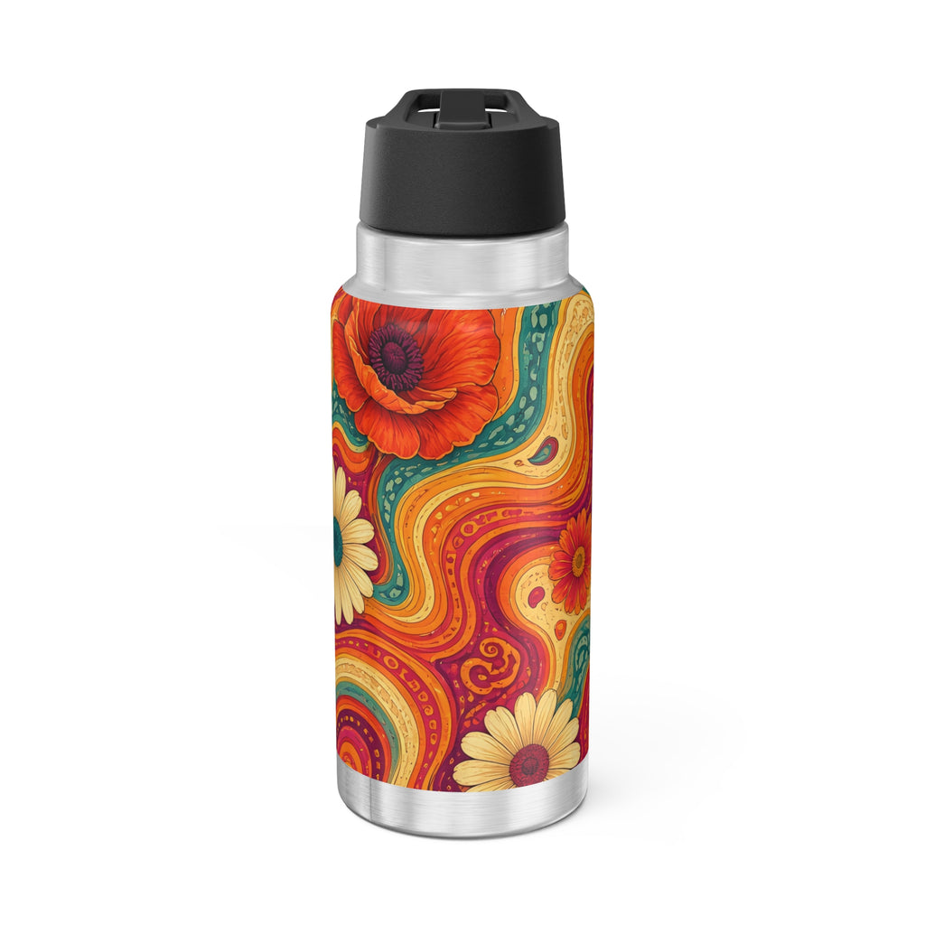 Groovy Flowers 32oz Tumbler