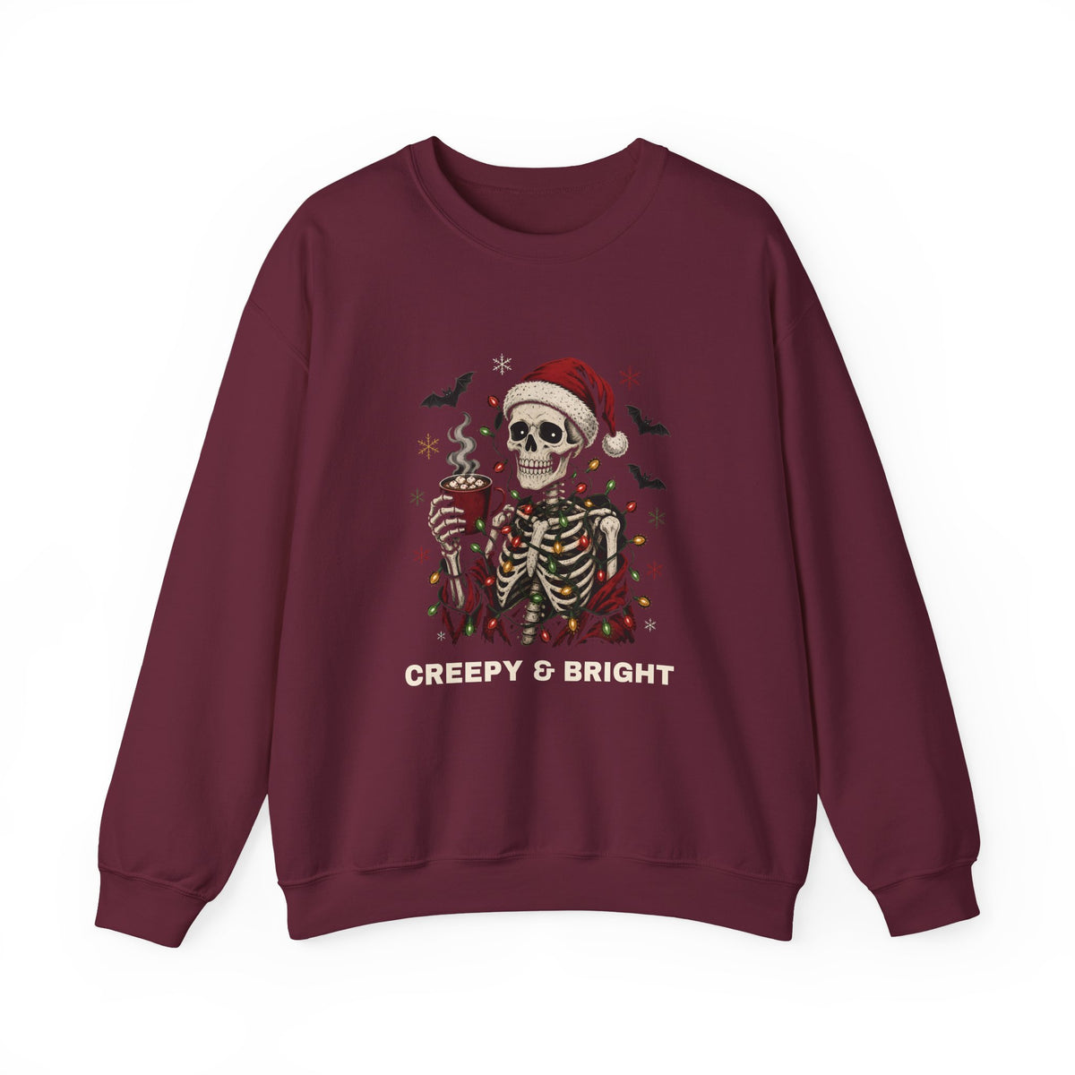 Creepy & Bright Skeleton Sweatshirt