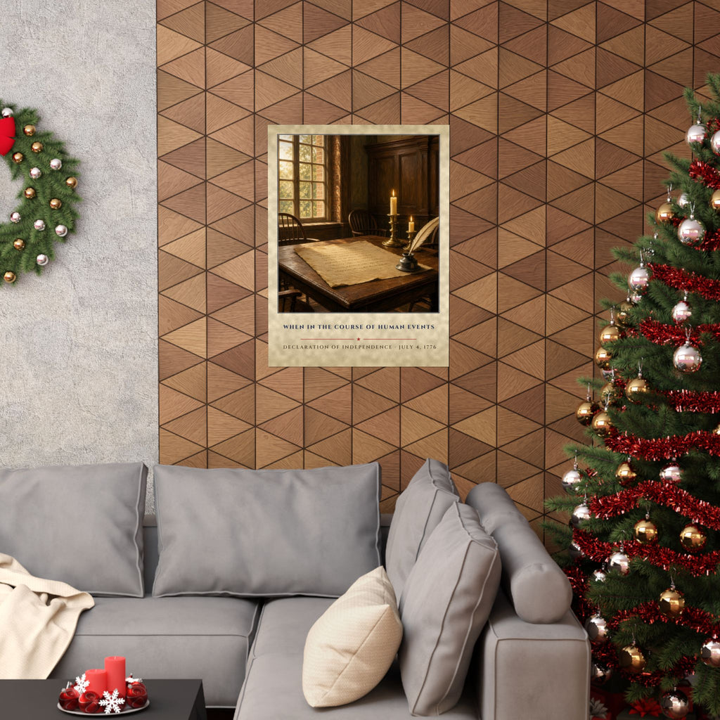 Declaration of Independence Poster