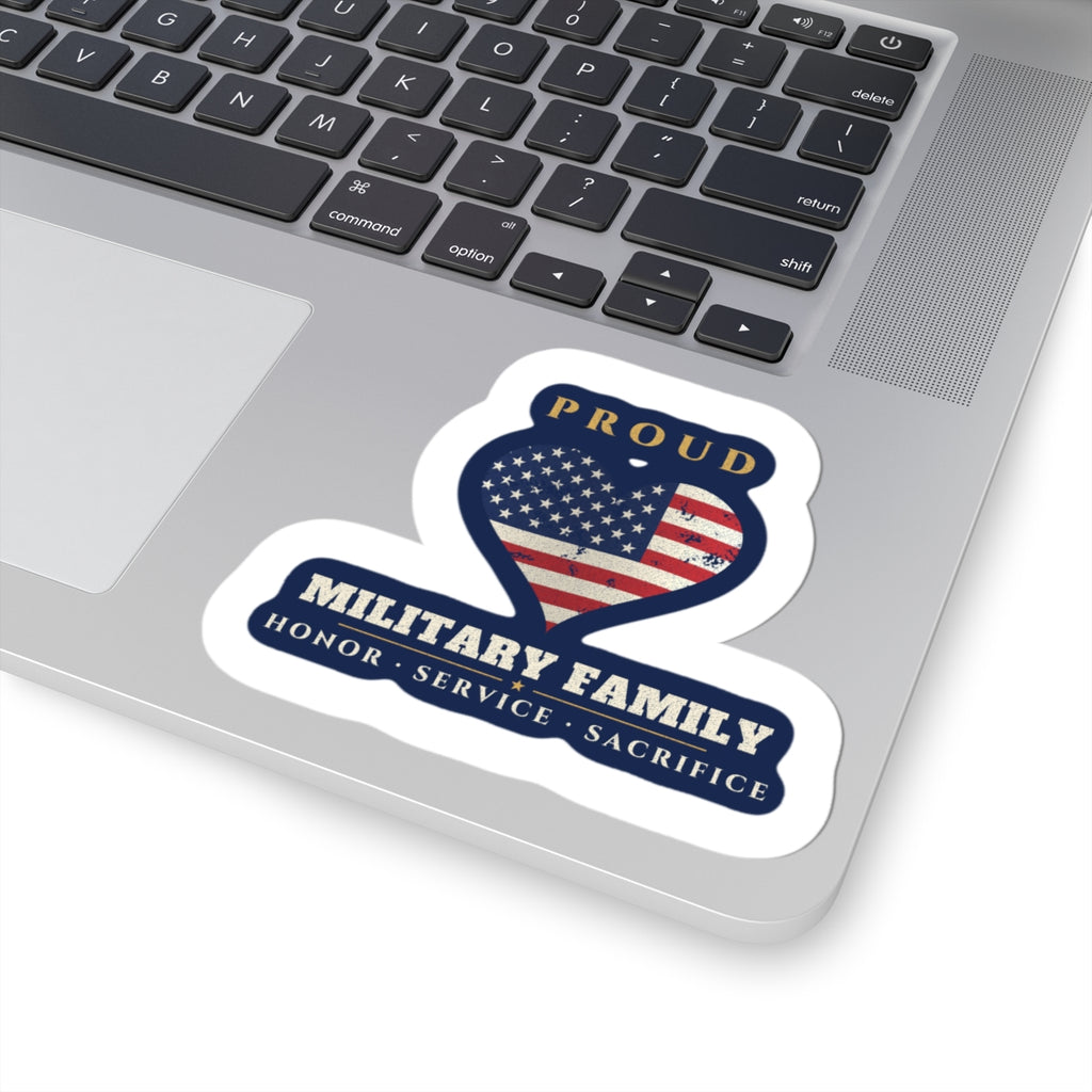 Proud Military Family Sticker