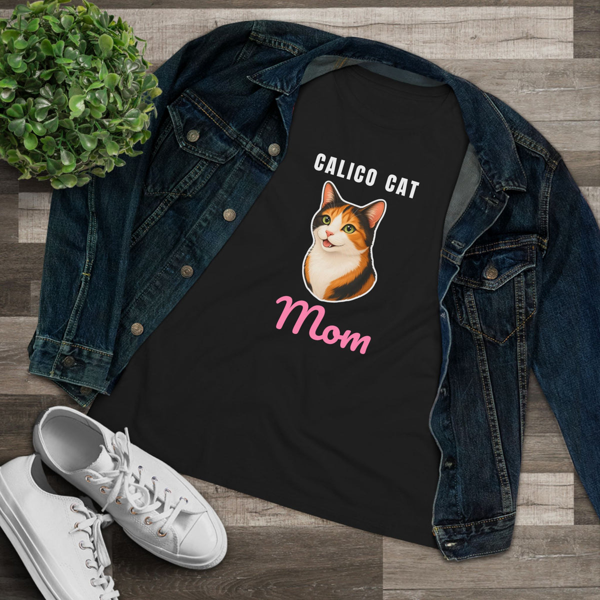 Calico Cat Mom Women's Tee