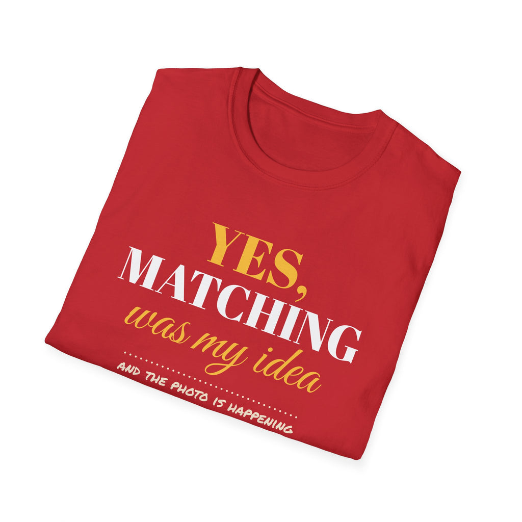 Yes Matching Was My Idea Funny Family Christmas T-Shirt – Gifted Porch, view 16