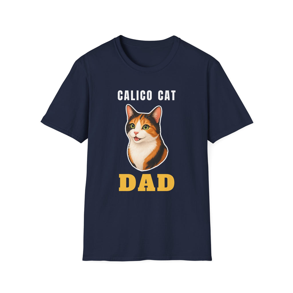 Calico Cat Dad Shirt