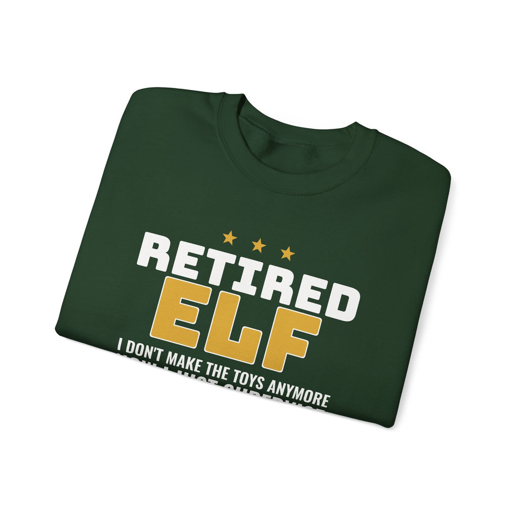 Retired Elf Christmas Sweatshirt