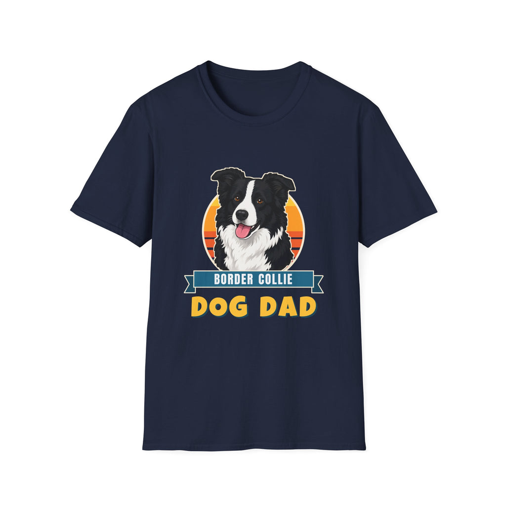 Border Collie Dog Dad Shirt