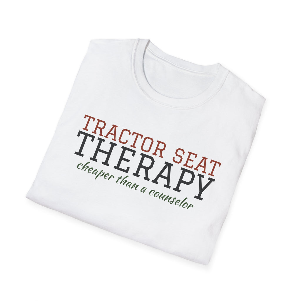 Tractor Seat Therapy Farm T-Shirt – Gifted Porch, view 5