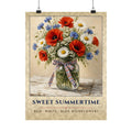Summer Wildflowers Poster