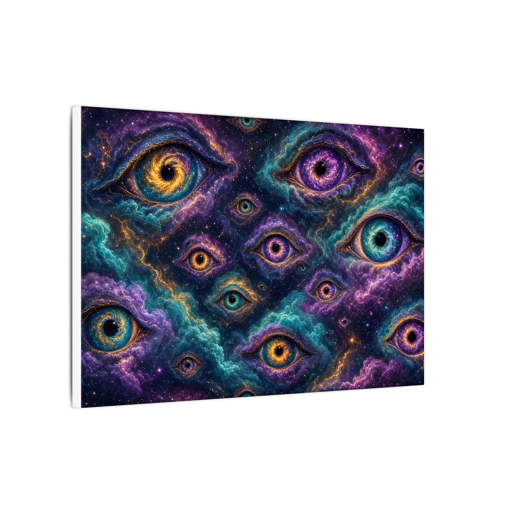 Cosmic Eyes Abstract Canvas Wall Art – unique art gift, photo 4