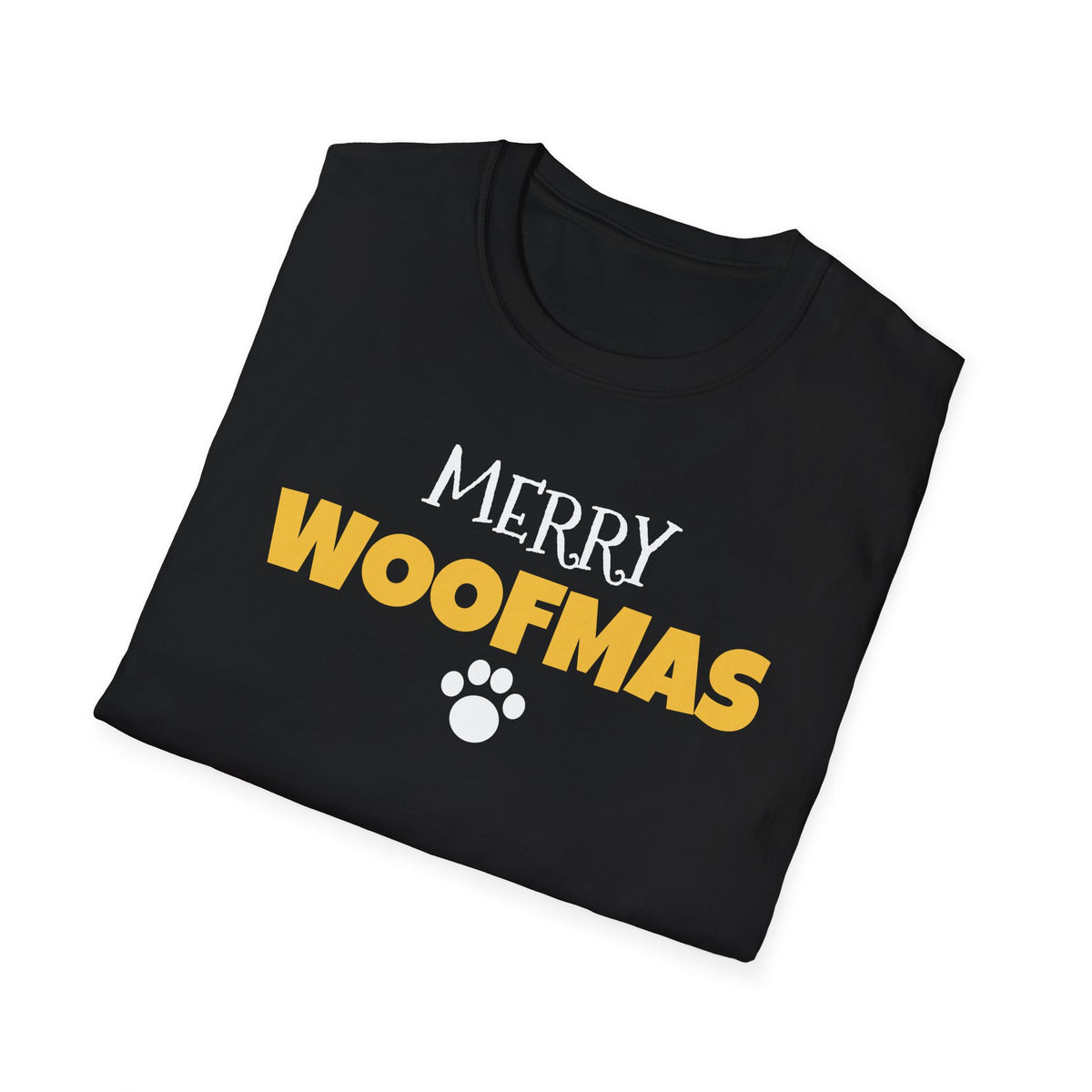 Merry Woofmas Funny Dog Christmas T-Shirt Dog Mom Dog Dad Holiday Gift Tee – Gifted Porch