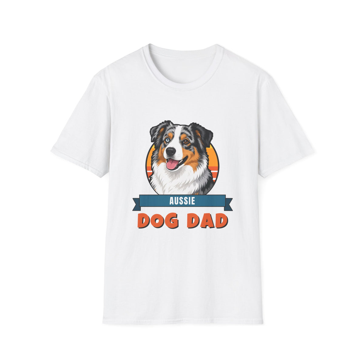 Australian Shepherd Dog Dad Shirt