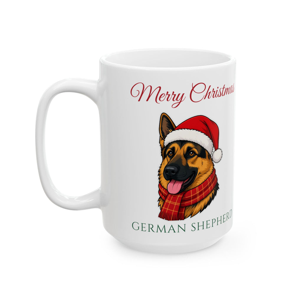German Shepherd Dog Christmas Mug